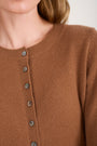 Katie Cashmere Cardigan - Toffee