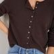 Katie Cashmere Cardigan - Cocoa