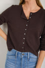 Katie Cashmere Cardigan - Cocoa