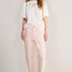 Kaya Cargo Barrel Jean - Dusky Pink