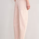 Kaya Cargo Barrel Jean - Dusky Pink