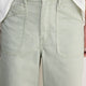 Kaya Cargo Barrel Jean - Olive Stripe
