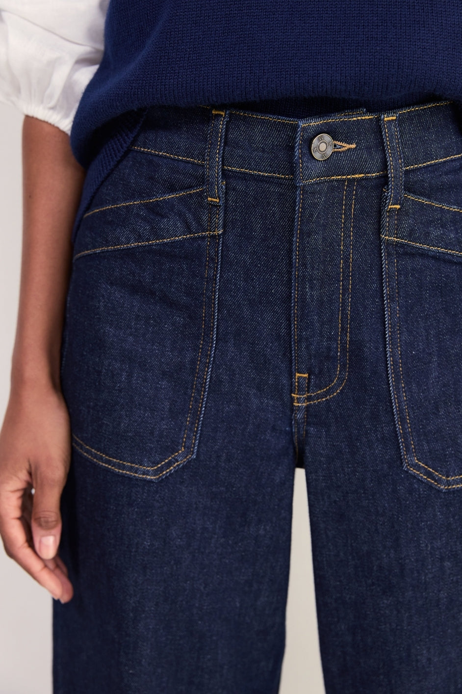 Kaya Cargo Barrel Jean - Rinse Wash