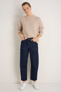 Kaya Cargo Barrel Jean - Rinse Wash