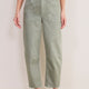 Kaya Cargo Barrel Jean - Sage Green