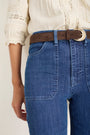 Flossie Flare Jean - Mid Wash