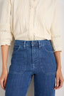 Flossie Flare Jean - Mid Wash
