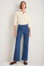 Flossie Flare Jean - Mid Wash