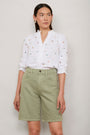 Lilia Bermuda Short - Sage Green