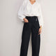 Lilian Patch Pocket Chino - Midnight