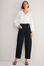 Lilian Patch Pocket Chino - Midnight