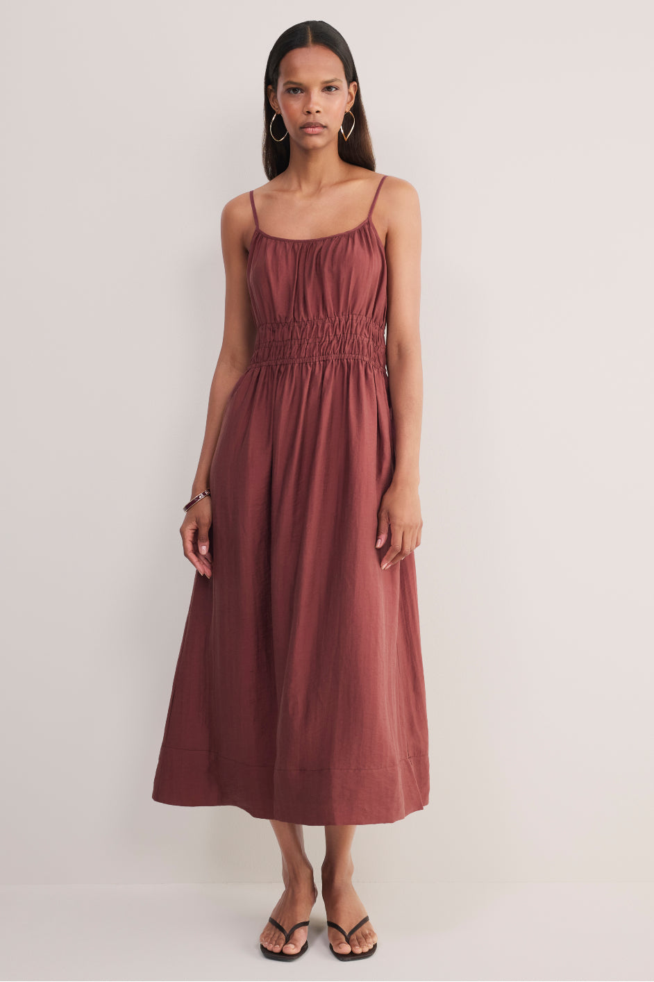 Lyla Dress - Russet