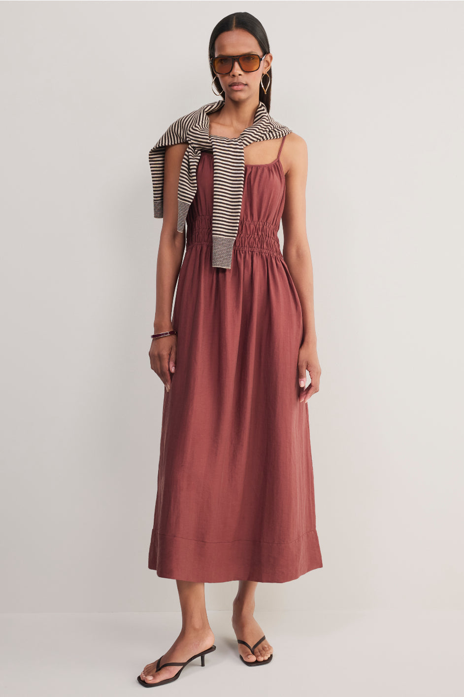 Lyla Dress - Russet