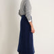 Madeleine Cord Velour Skirt - Midnight
