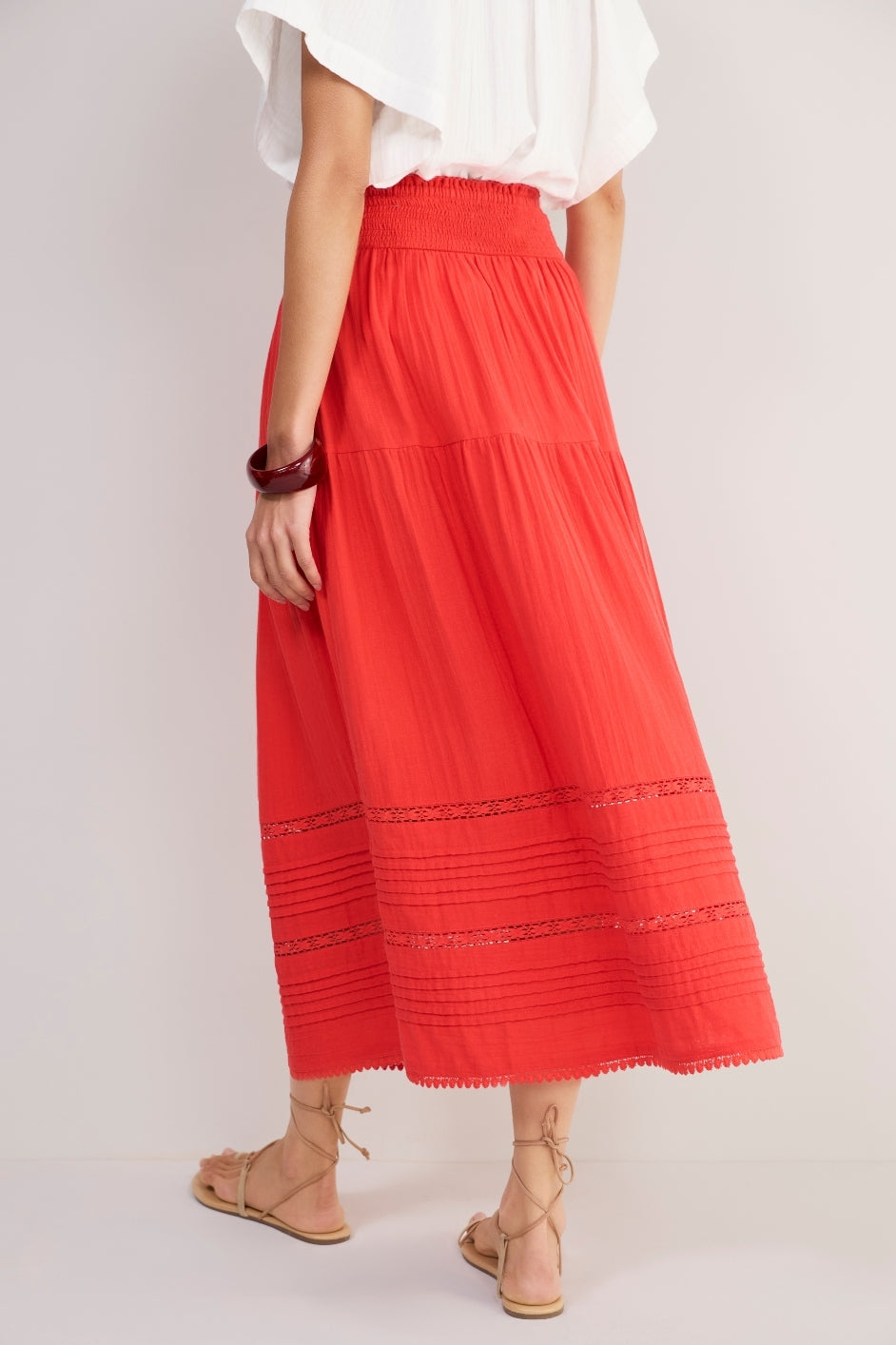 Margot Skirt - Coral