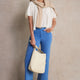 Marianne Chino Trouser - Coastal Blue