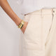 Maya Horseshoe Jean - Ecru