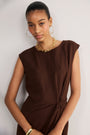 Monikh Dress - Cocoa