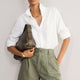 Myla Pleat Front Short - Olivine