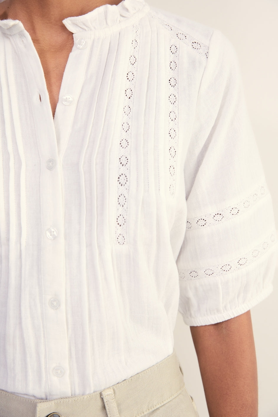 Nina Blouse - White