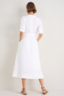 Otti Midi Dress - White