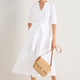 Otti Midi Dress - White
