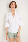 Parker Blouse - White