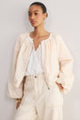 Penelope Puffball Jacket - Dusky Pink
