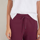 Penny Ponte Trouser - Deep Fig