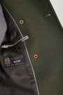 Philippa Pea Coat - Dark Olive