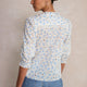 Riley Blouse - Ivory Spaced Poppy