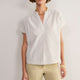 Romy Top - Cocoa/Ecru Stripe