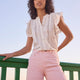 Lilia Bermuda Short - Candy Floss Pink