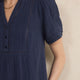 Otti Short Dress - Deep Midnight