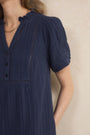 Otti Short Dress - Deep Midnight