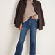 Saffie Straight Leg Jean - Mid Wash