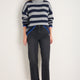 Saffie Straight Leg Jean - Washed Black