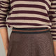 Sathony Metallic Skirt - Cocoa
