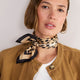 Serena Silk Scarf - Cheetah