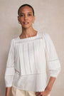 Sofia Blouse - White
