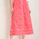 Sophia Skirt - Perfect Pink Daisy Floral