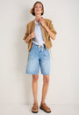 Kiki Blouse - Sky Blue/White Stripe