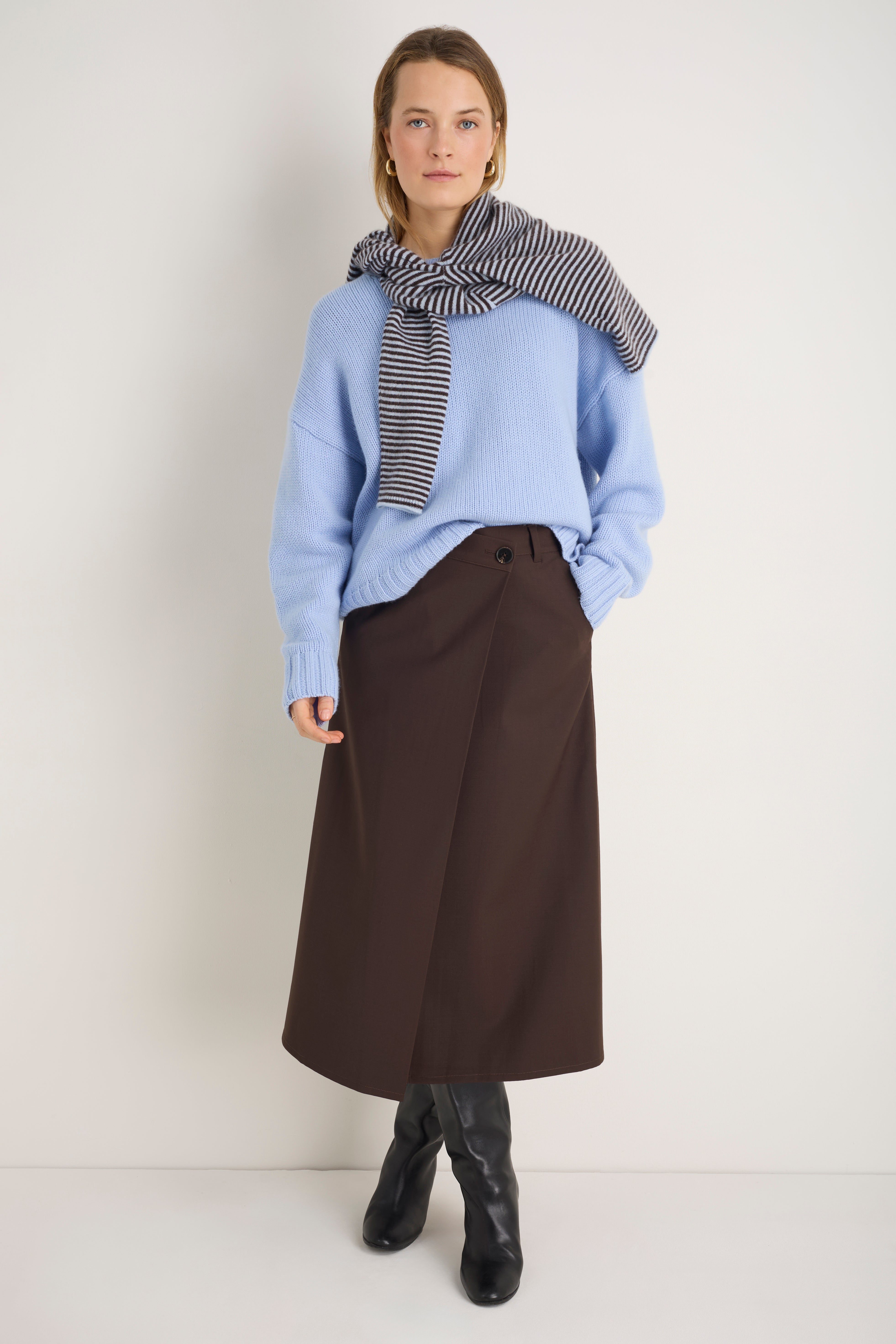 Tara Skirt - Cocoa