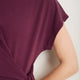 Tia Jersey Dress - Plum