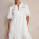 Veda Dress - White