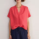 Thandie Linen Top - Watermelon