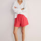 Thandie Linen Short - Watermelon