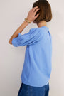 Fiona Blouse - Riviera Blue